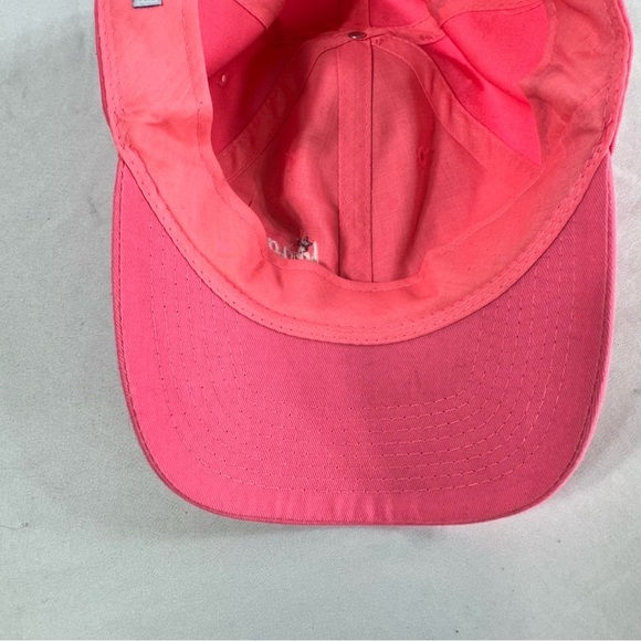 Port & Company Women’s Neon Pink Laughlin Nevada Shallow Baseball Cap - Picture 3 of 8